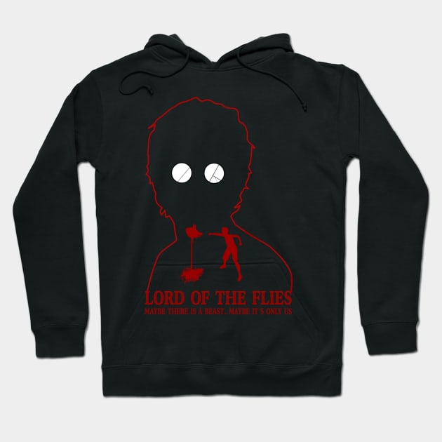 Lord Of The Flies Maybe It's Only Us Hoodie by Mandra